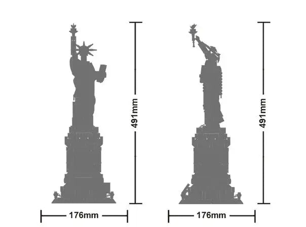 Statue de la Liberté MyCubeo