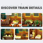 Train à Vapeur Express d'Orient (Éclairage inclus) MyCubeo