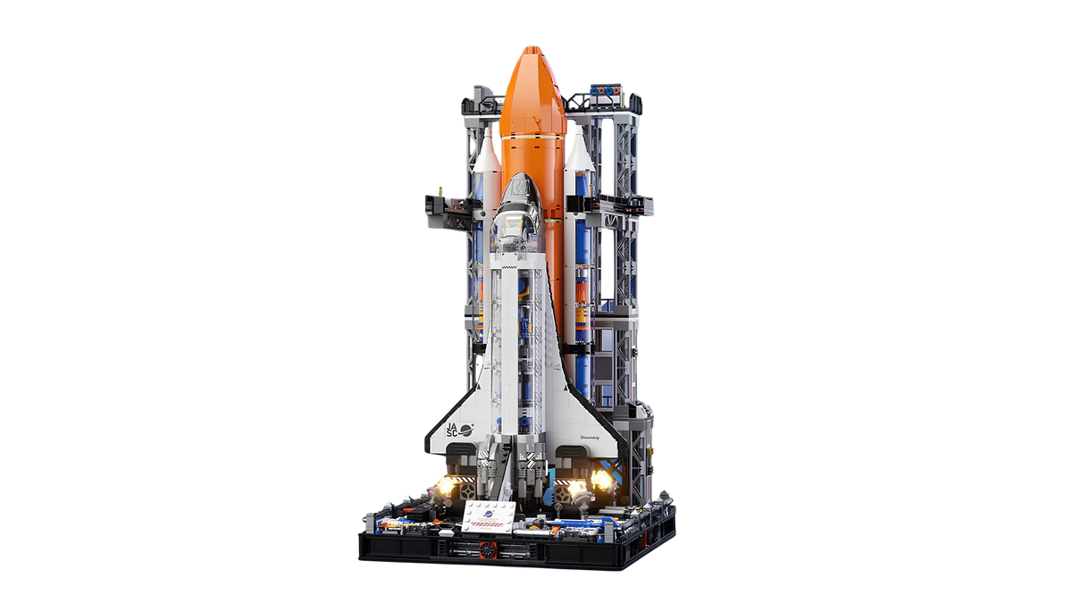 Navette spatiale avec plateforme de lancement MyCubeo